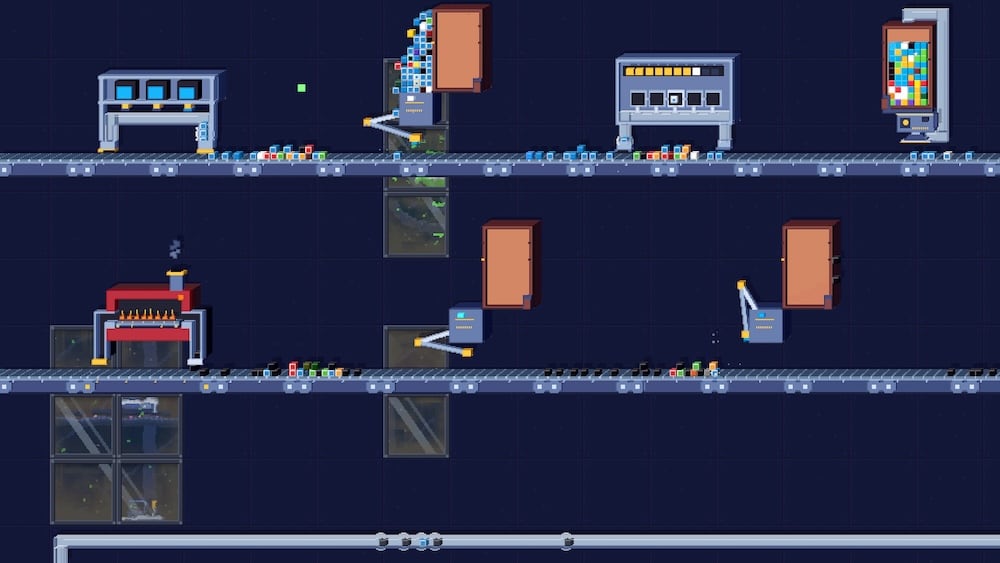 Pixel Sorter Factory（像素分拣工厂），老外投稿Steam自动化工厂休闲放置游戏
