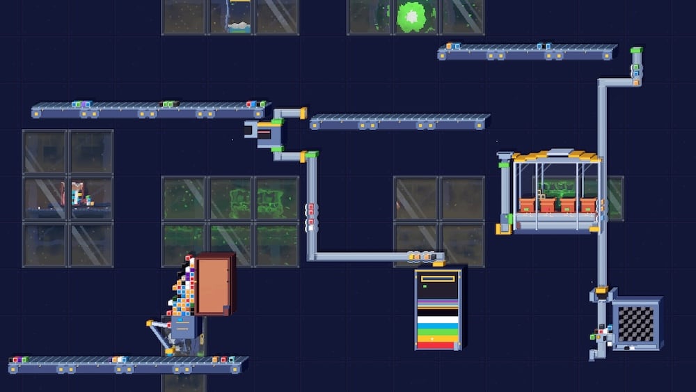 Pixel Sorter Factory（像素分拣工厂），老外投稿Steam自动化工厂休闲放置游戏