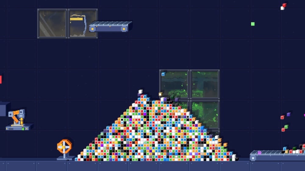 Pixel Sorter Factory（像素分拣工厂），老外投稿Steam自动化工厂休闲放置游戏