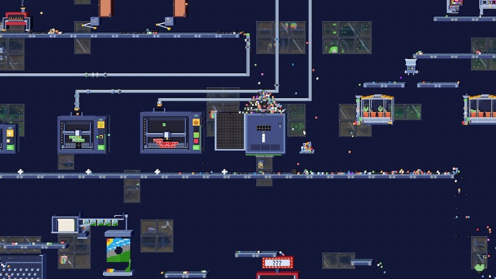 Pixel Sorter Factory（像素分拣工厂），老外投稿Steam自动化工厂休闲放置游戏