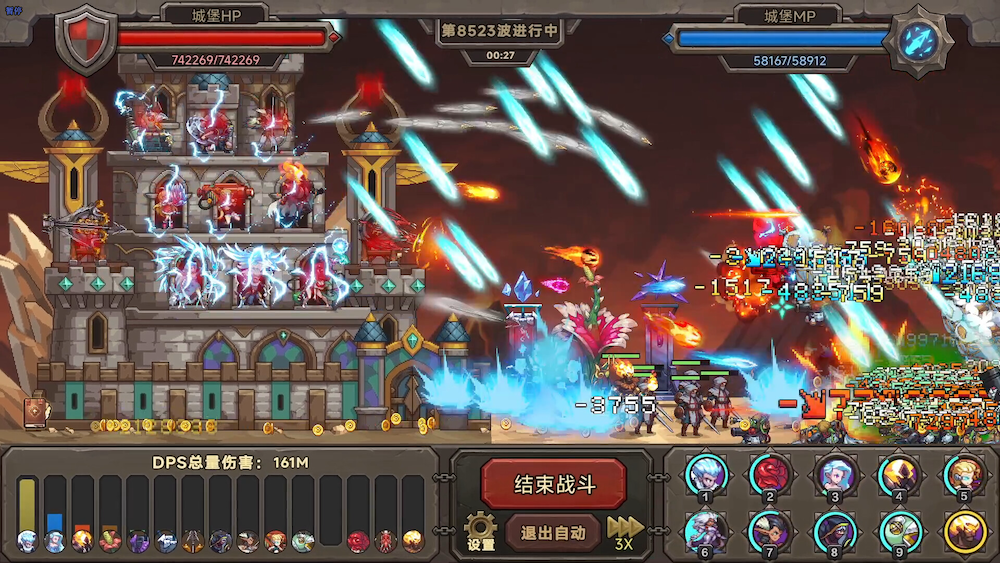 守城英雄传，群友投稿Steam挂机战斗塔防游戏