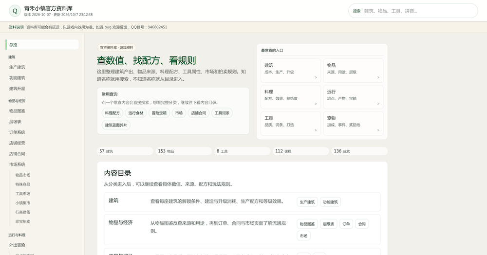 青禾小镇，国人自制休闲养成多人挂机经营放置